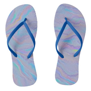 Mezmerisierung des irideszierenden Steins Flip Flops