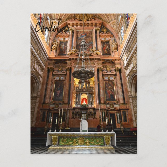 Mezquita Altar - Cordoba Postkarte (Vorderseite)