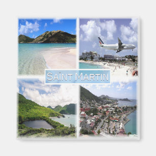 MF Pinel Island - Philisburg Beach - Cactus Place Magnet