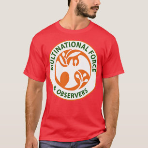 MFO-Insignien für multinationale Organisationen un T-Shirt