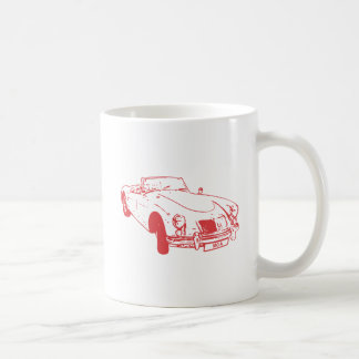 MG A Tasse rot