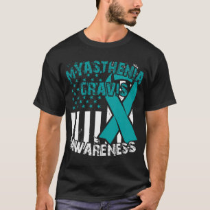 Mg Bewusstsein T Shirt Myasthenia Gravis