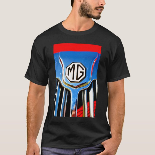 Mg Klassischer Sportwagen T-Shirt (Vorderseite)