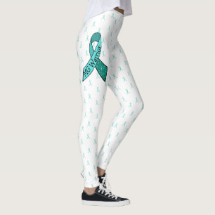 MG Leggings du ruban de sensibilisation aux guerri