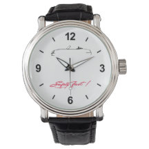 MG RV8 Montre-bracelet en cuir