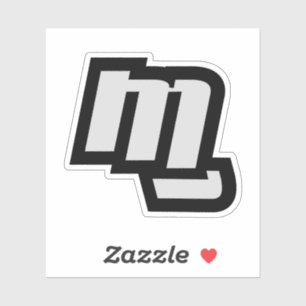 MG Sticker à taille personnalisée