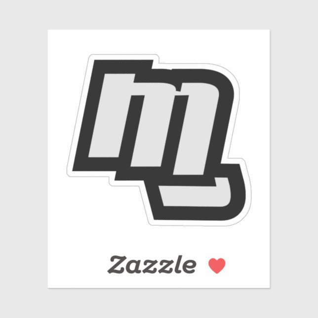 MG Sticker à taille personnalisée (Feuille)