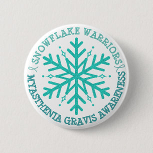 MG Warrieness Ribbon Button Snowflake