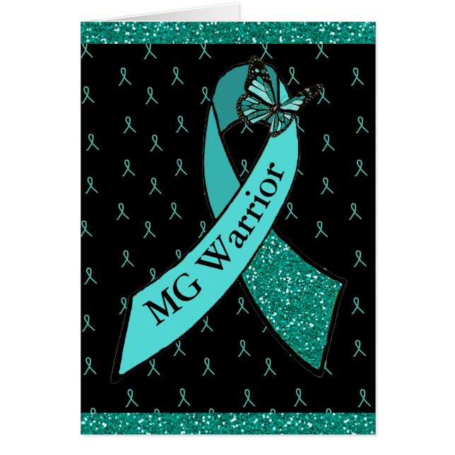 MG Warrior Greeting Gloss Card for Friend (Devant)