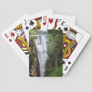 Mgawa-Wasserfälle, bei Lusikisiki, Wild Coast Spielkarten