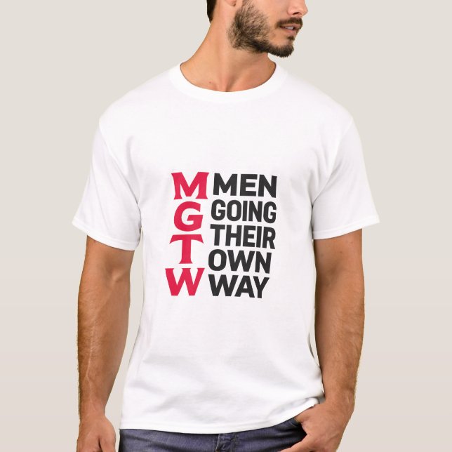 mgtow Herren  T-Shirt (Vorderseite)