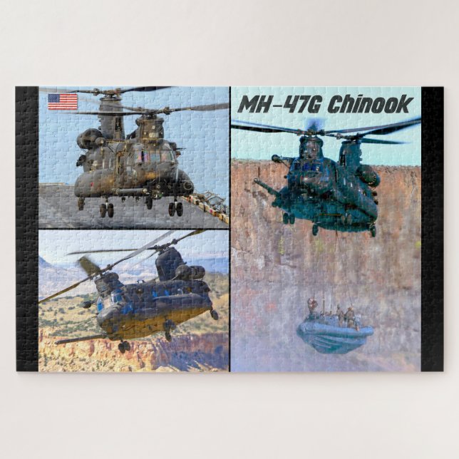 MH-47G-CHINOOK (20x30 INCH) (Horizontal)
