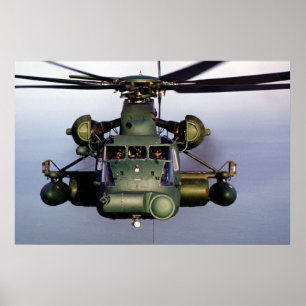 MH-53 pflastern Tief Poster