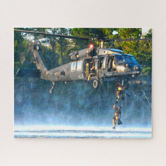 MH-60 M SCHWARZE HAWK (16 x 20 INCH) (Horizontal)