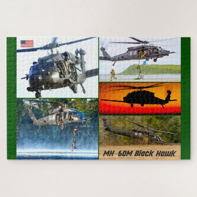 MH-60 M SCHWARZE HAWK (20 x 30 INCH) (Horizontal)