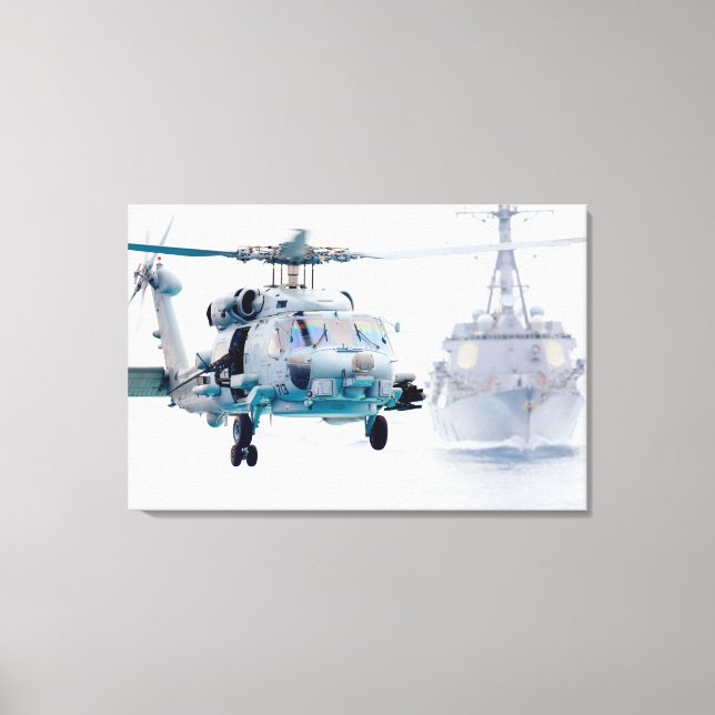 MH-60R SEAHAWK 24x36 Leinwanddruck (Vorderseite)