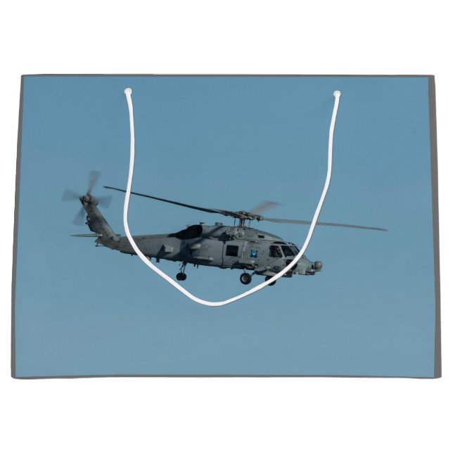 MH-60R Seahawk Große Geschenktüte (Vorderseite)