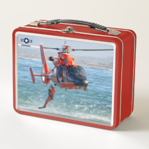 MH-65C-DOLPHIN METALL BROTDOSE