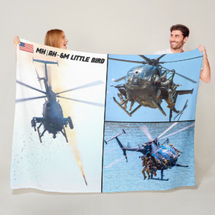 MH/AH-6 MILLIONEN BIRD FLEECEDECKE