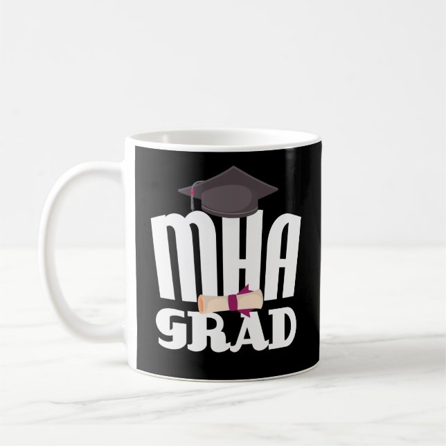 MHA beherrscht Abschluss-Geschenk-Kaffee-Tasse Kaffeetasse (Links)