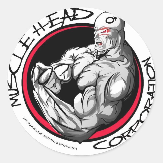 MHC-Logo-Aufkleber Runder Aufkleber (Vorderseite)