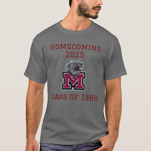 MHS-Wiedersehen-Shirt T-Shirt (Vorderseite)