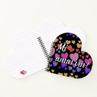 Mi amas vin! (Anpassbar) Notizbuch