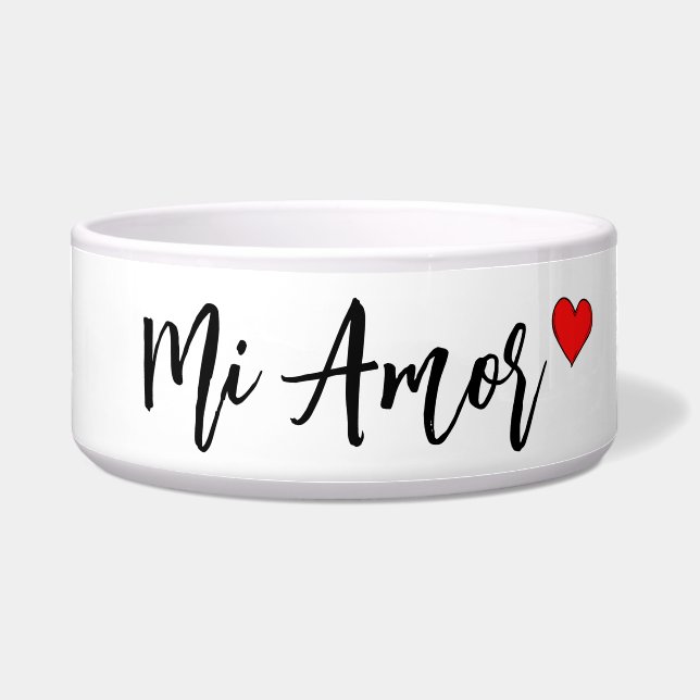 Mi Amor Pet Napf (Vorderseite)