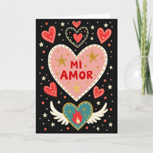 Mi Amor Valentinsgrußkarte Karte