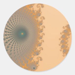 Mi autocollants de Spirole d'or