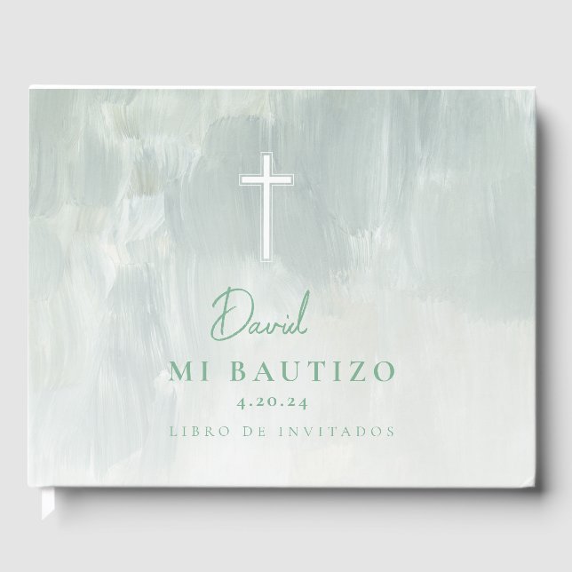 Mi Bautizo Verde Libro Visitas Spanisches Gästebuc Gästebuch (Vorderseite)