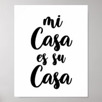Mi casa es su casa