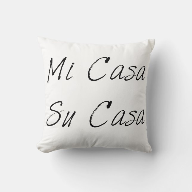 MI-Casa-SU-Casa-Wurfs-Kissen Kissen (Vorderseite)