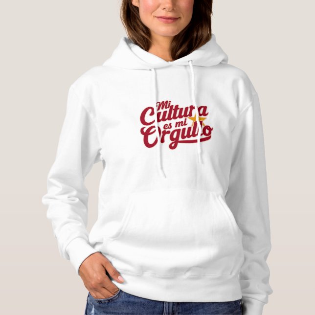 Mi cultura, es mi orgullo hoodie (Vorderseite)