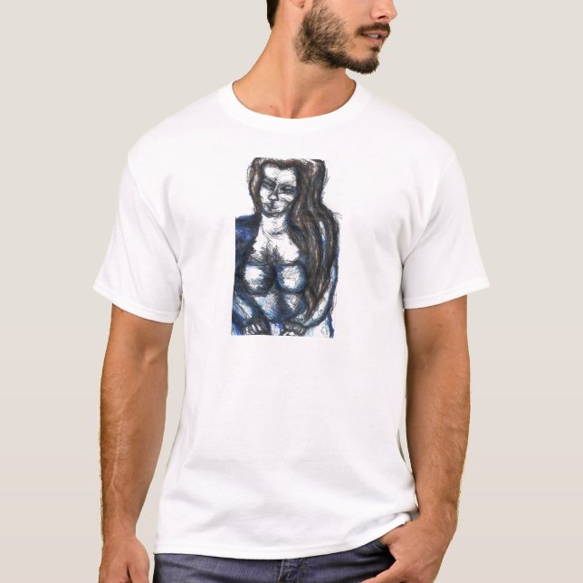 MI-Dame Belle Fleur T-Shirt (Vorderseite)