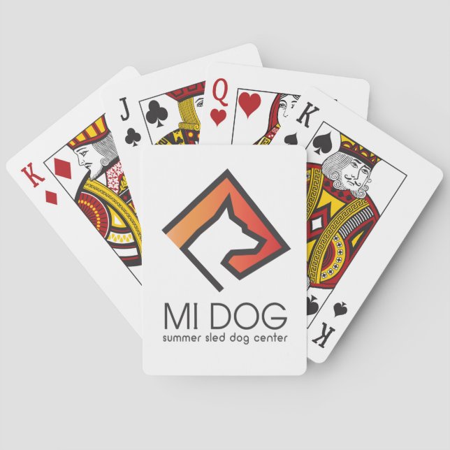 MI DOG Playing Cards Spielkarten (Rückseite)