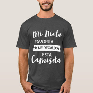 Mi Nieta Favorita Me Regalo Esta Camiseta Funny T-Shirt