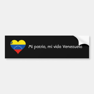 MI patria, MI vida Venezuela Autoaufkleber