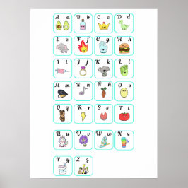 Mi primer abecedario poster