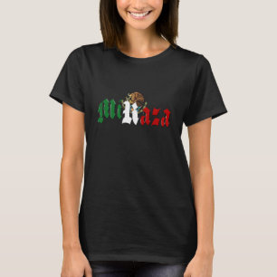 MI RAZA mexikanische Flagge T-Shirt
