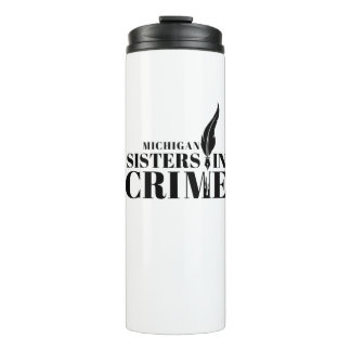 MI Sisters in Crime Thermal Mug Thermosbecher