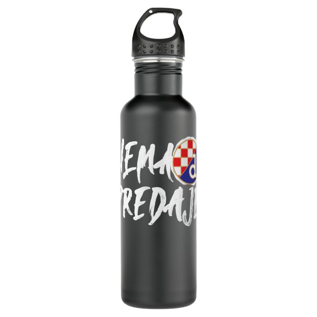 Mi Smo Dinamo Zagreb Nema predaje Kroan Footba Edelstahlflasche (Vorderseite)