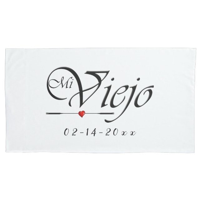 Mi Viejo - Mein alter Mann Kissenbezug (Vorderseite)
