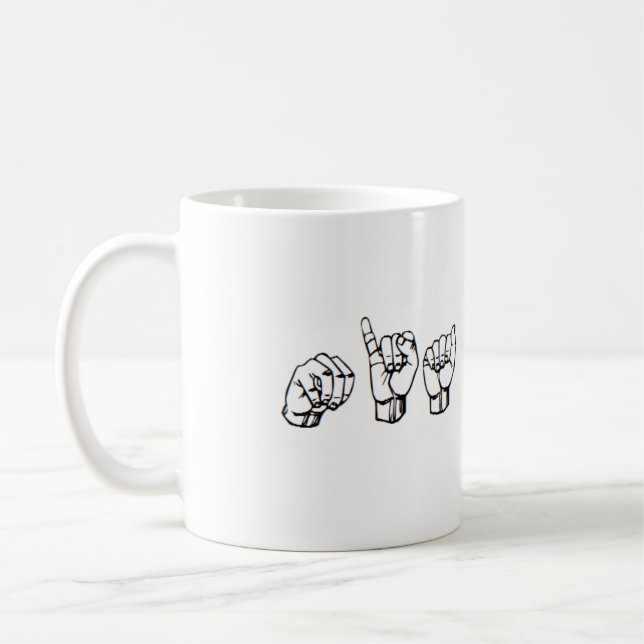 Mia ASL Tasse (Links)