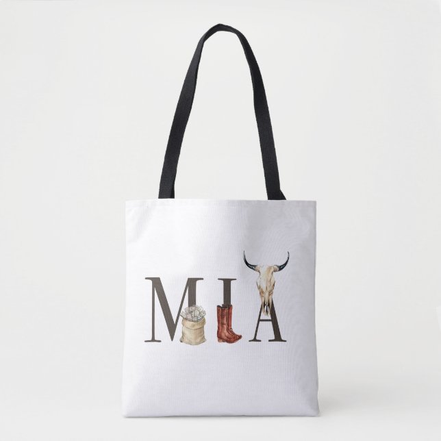 Mia Cowboy Girl, Western Cowgirls, Cowboy Girl Tasche (Vorderseite)