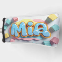 Mia geschrieben in Graffiti-Schriftart