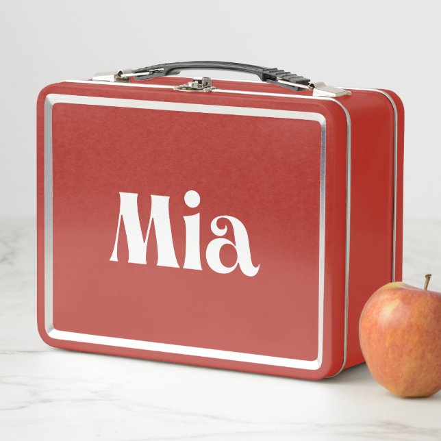 Mia Metall Brotdose (Beispiel)