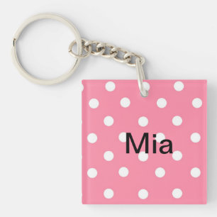 Mia Namensschlüsselkette Schlüsselanhänger