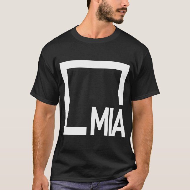 MIA Quadrat T-Shirt (Vorderseite)