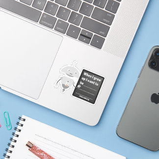 Mia - "Wenn ich groß bin..." Aufkleber